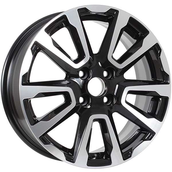 ДЛ 4*100 16*6.5 D60.1 ET45 К&К КС1026 Алмаз черный